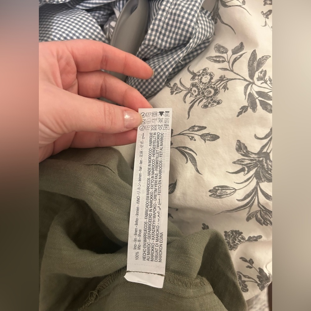 Zara Women's Olive Green Duster/Light Shacket - Picture 11 of 12